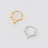 GOTHIC THORN HALO SPIKE 316L SURGICAL STEEL EARRING GOTHIC THORN HALO SPIKE 316L SURGICAL STEEL EARRING